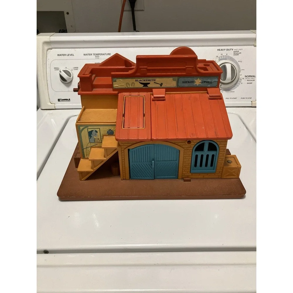 MASSIVE Vintage Fisher Price, Hasbro, Playskool, Playset Bundle!! 1960s-1980s